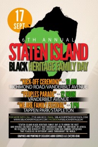Come out and celebrate with us for the 6th Annual Staten Island Black Heritage Parade September 17th,2 016