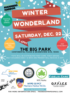  Winter Wonderland Event at The Big Park on Saturday, December 22, 2018